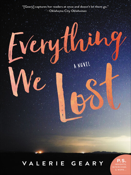 Title details for Everything We Lost by Valerie Geary - Available